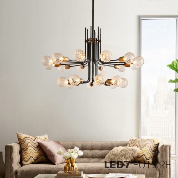 Loft Industry Modern - Smack Crystall Chandelier